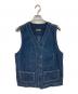 Schott（ショット）の古着「OLD HICKORY VEST」｜インディゴ