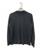 Y-3ワイスリー）の古着「CLASSIC KNITTED CREW SWEATER/クラシック・ニッテッド・クルー・セーター」｜ブラック