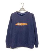 stussyステューシー）の古着「スウェット」｜ネイビー