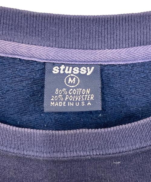 stussy（ステューシー）stussy (ステューシー) スウェット ネイビー サイズ:Mの古着・服飾アイテム