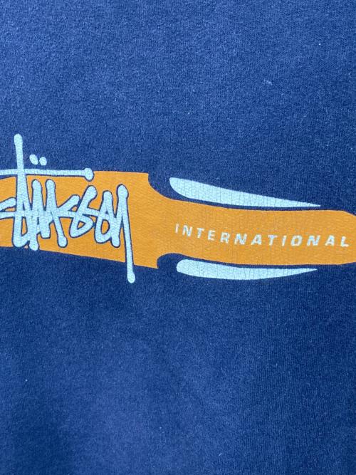stussy（ステューシー）stussy (ステューシー) スウェット ネイビー サイズ:Mの古着・服飾アイテム