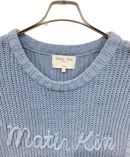 Matin Kim（マーティン キム）Matin Kim (マーティン キム) ベスト ブルー サイズ:SIZE Freeの古着・服飾アイテム