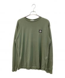 STONE ISLAND（ストーンアイランド）の古着「ロングスリーブカットソー」｜カーキ