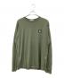 STONE ISLAND（ストーンアイランド）の古着「ロングスリーブカットソー」｜カーキ