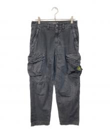 STONE ISLAND（ストーンアイランド）の古着「Pigment Dyed Cargo Pants/ピグメント ダイ カーゴ パンツ」｜ブラック
