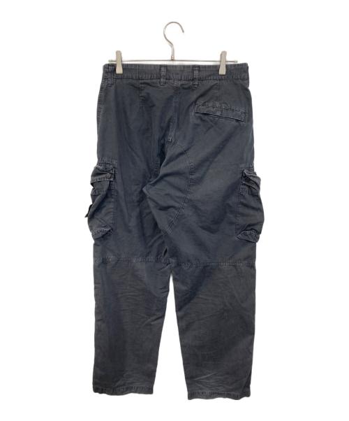 STONE ISLAND（ストーンアイランド）STONE ISLAND (ストーンアイランド) Pigment Dyed Cargo Pants/ピグメント ダイ カーゴ パンツ ブラック サイズ:SIZE 73.5cm (W29)の古着・服飾アイテム