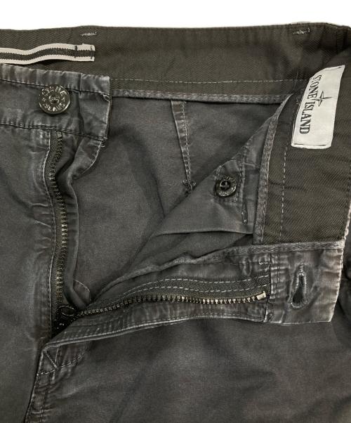 STONE ISLAND（ストーンアイランド）STONE ISLAND (ストーンアイランド) Pigment Dyed Cargo Pants/ピグメント ダイ カーゴ パンツ ブラック サイズ:SIZE 73.5cm (W29)の古着・服飾アイテム