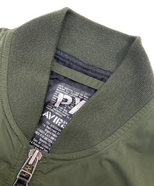AVIREX（アヴィレックス）AVIREX (アヴィレックス) フライトジャケット カーキ サイズ:SIZE XLの古着・服飾アイテム