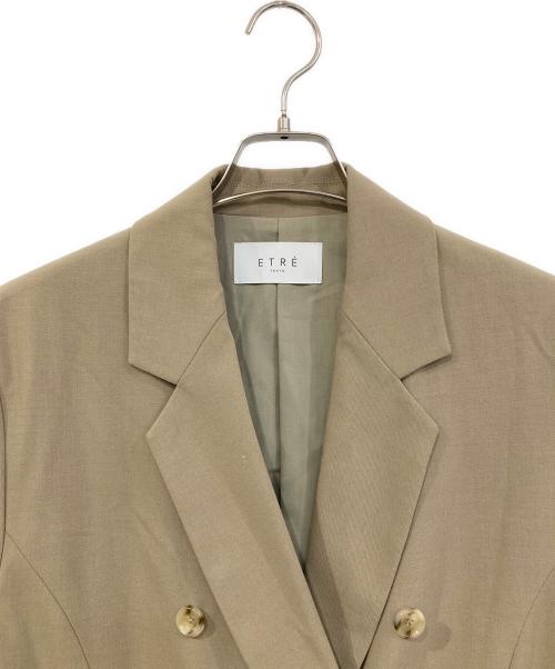 ETRE TOKYO（エトレトウキョウ）ETRE TOKYO (エトレトウキョウ) 2WAYスリーブジャケット ベージュ サイズ:SIZE Mの古着・服飾アイテム