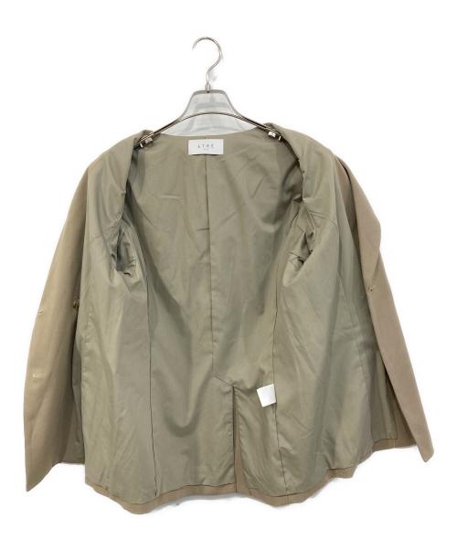 ETRE TOKYO（エトレトウキョウ）ETRE TOKYO (エトレトウキョウ) 2WAYスリーブジャケット ベージュ サイズ:SIZE Mの古着・服飾アイテム