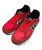NEW BALANCEニューバランス）の古着「ローカットスニーカー」｜レッド
