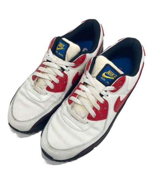 NIKE（ナイキ）NIKE (ナイキ) AIR MAX 90 SE/エアマックス ナインティ エスイー ホワイト×レッド サイズ:SIZE 28cmの古着・服飾アイテム
