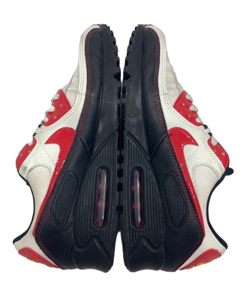 NIKE（ナイキ）NIKE (ナイキ) AIR MAX 90 SE/エアマックス ナインティ エスイー ホワイト×レッド サイズ:SIZE 28cmの古着・服飾アイテム