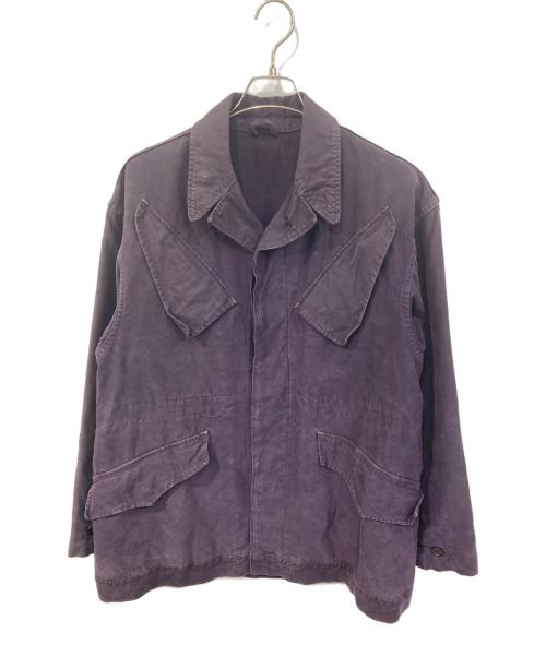 MILITARY（ミリタリー）MILITARY (ミリタリー) ダブルフェイスフィールドジャケット パープル サイズ:不明の古着・服飾アイテム