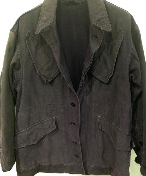 MILITARY（ミリタリー）MILITARY (ミリタリー) ダブルフェイスフィールドジャケット パープル サイズ:不明の古着・服飾アイテム