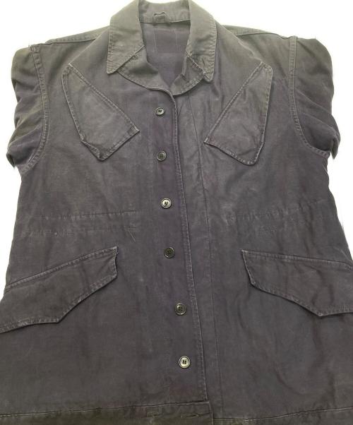 MILITARY（ミリタリー）MILITARY (ミリタリー) ダブルフェイスフィールドジャケット パープル サイズ:不明の古着・服飾アイテム