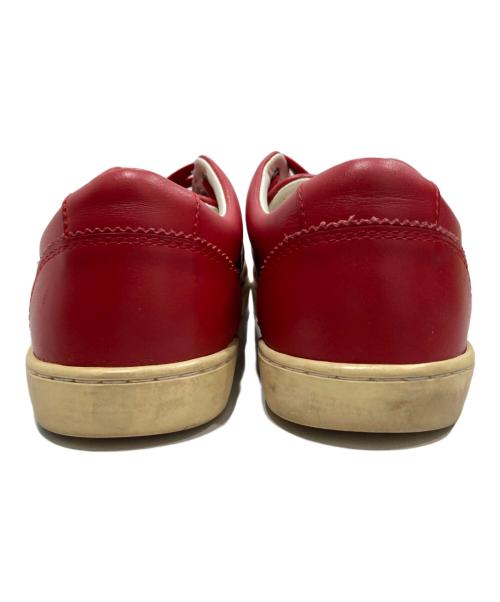 DOLCE & GABBANA（ドルチェ＆ガッバーナ）DOLCE & GABBANA (ドルチェ＆ガッバーナ) ローカットスニーカー レッド サイズ:SIZE 6の古着・服飾アイテム