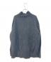UNITED ARROWS (ユナイテッドアローズ) W/CA スリット ハイネック ニット グレー サイズ:サイズ表記なし：5000円