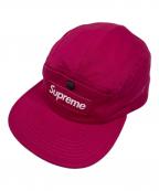 SUPREMEシュプリーム）の古着「Snap Pocket Camp Cap/スナップ ポケット キャンプ キャップ」｜ショッキングピンク