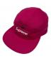 SUPREME（シュプリーム）の古着「Snap Pocket Camp Cap/スナップ ポケット キャンプ キャップ」｜ショッキングピンク