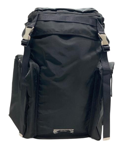 UNDERCOVER（アンダーカバー）UNDERCOVER (アンダーカバー) BASIC NyTwill 2PKBACKPACK/ベーシック ナイロンツイル 2ポケット バックパック ブラック 未使用品の古着・服飾アイテム