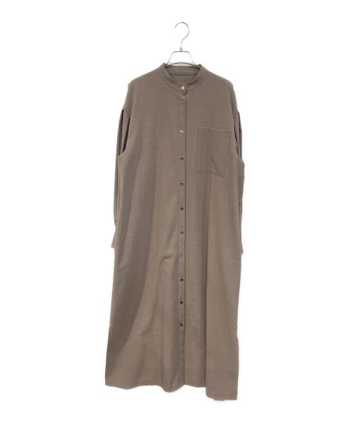 ADORE（アドーア）ADORE (アドーア) シャツワンピース ベージュ サイズ:SIZE 38の古着・服飾アイテム