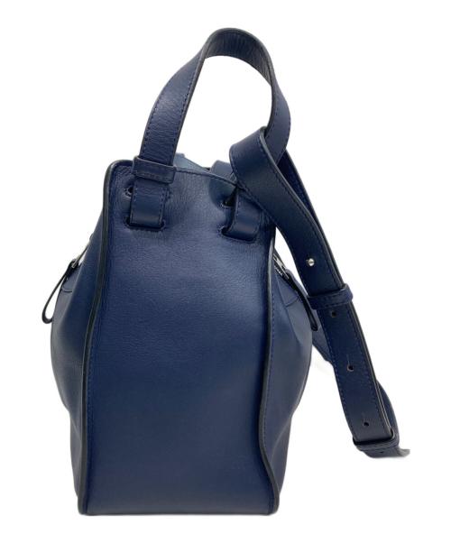 LOEWE（ロエベ）LOEWE (ロエベ) ハンモックスモール ショルダーバッグ ネイビーの古着・服飾アイテム