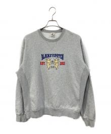 THE BLACK EYE PATCH（ブラックアイパッチ）の古着「Heraldic Cdollege Crew Sweat/ヘラルディック カレッジ クルー スウェット」｜グレー
