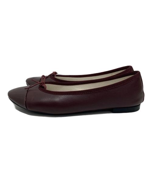 repetto（レペット）repetto (レペット) Flora バレエフラット レッド サイズ:SIZE 37 1/2の古着・服飾アイテム