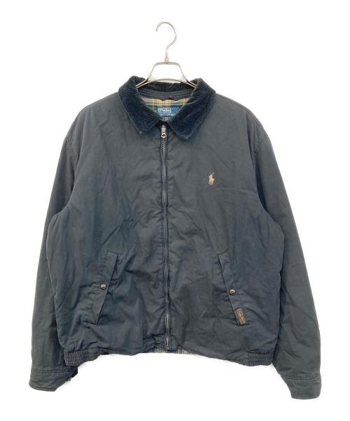 POLO RALPH LAUREN（ポロ・ラルフローレン）POLO RALPH LAUREN (ポロ・ラルフローレン) スイングトップ ブラック サイズ:SIZE XLの古着・服飾アイテム