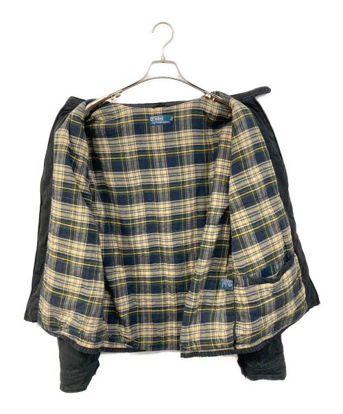 POLO RALPH LAUREN（ポロ・ラルフローレン）POLO RALPH LAUREN (ポロ・ラルフローレン) スイングトップ ブラック サイズ:SIZE XLの古着・服飾アイテム