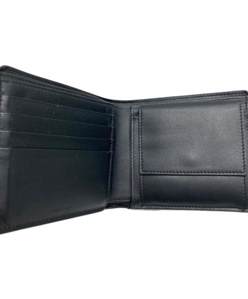 CELINE（セリーヌ）CELINE (セリーヌ) トリオンフ柄バイフォールドウォレット ブラックの古着・服飾アイテム
