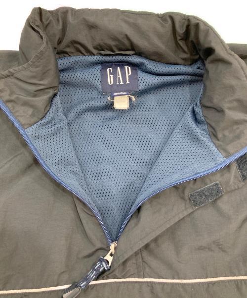 GAP（ギャップ）GAP (ギャップ) ハーフジップナイロンジャケット ブラック サイズ:SIZE XLの古着・服飾アイテム