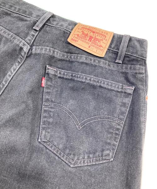 LEVI'S（リーバイス）LEVI'S (リーバイス) 505 ブラックデニムパンツ ブラック サイズ:SIZE 36の古着・服飾アイテム