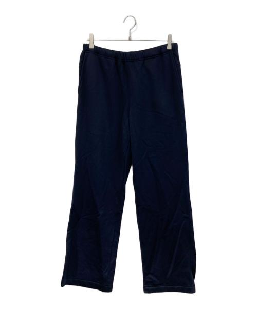 COMOLI（コモリ）COMOLI (コモリ) ナイロンコットン裏毛 ナロートラックパンツ ネイビー サイズ:SIZE 3の古着・服飾アイテム