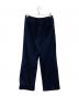 COMOLI (コモリ) ナイロンコットン裏毛 ナロートラックパンツ ネイビー サイズ:SIZE 3：14000円