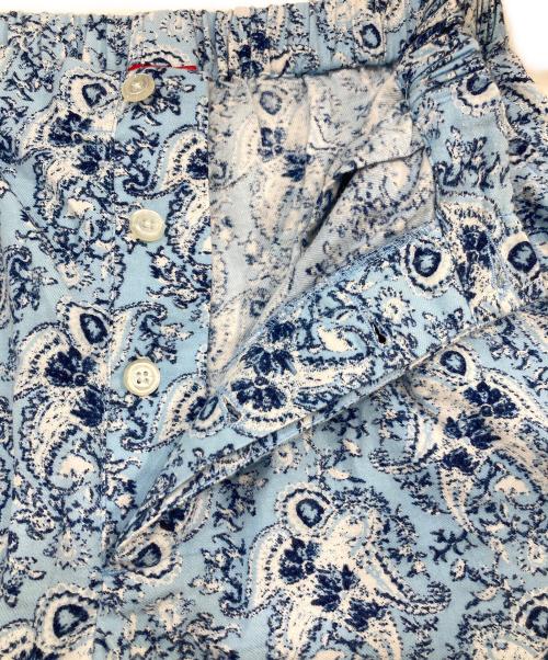 SUPREME（シュプリーム）SUPREME (シュプリーム) Paisley Flannel Pajama Set UP/ペイズリー・フランネル・パジャマ・セットアップ ブルー サイズ:SIZE Mの古着・服飾アイテム