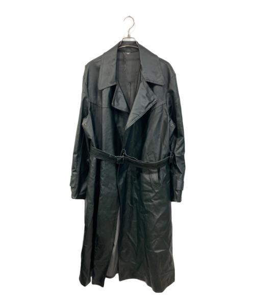 Haelson（ハエルソン）Haelson (ハエルソン) レザーコート ブラック サイズ:SIZE 52の古着・服飾アイテム