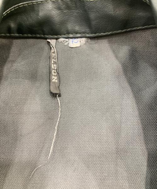 Haelson（ハエルソン）Haelson (ハエルソン) レザーコート ブラック サイズ:SIZE 52の古着・服飾アイテム