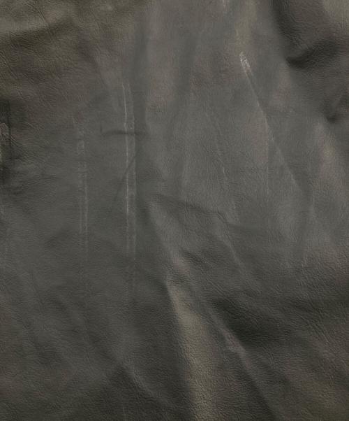 Haelson（ハエルソン）Haelson (ハエルソン) レザーコート ブラック サイズ:SIZE 52の古着・服飾アイテム