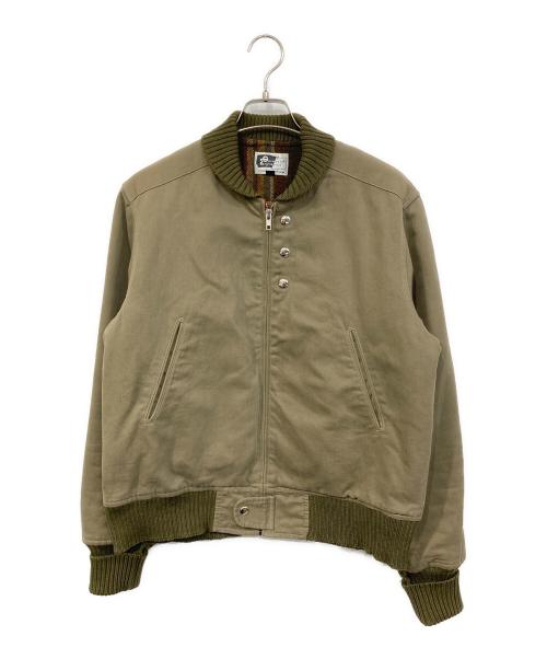 Engineered Garments（エンジニアド ガーメンツ）Engineered Garments (エンジニアド ガーメンツ) ジップアップブルゾン カーキ サイズ:SIZE Sの古着・服飾アイテム