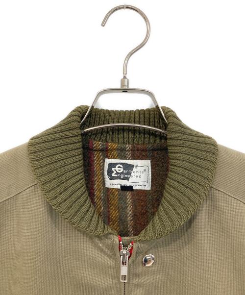 Engineered Garments（エンジニアド ガーメンツ）Engineered Garments (エンジニアド ガーメンツ) ジップアップブルゾン カーキ サイズ:SIZE Sの古着・服飾アイテム