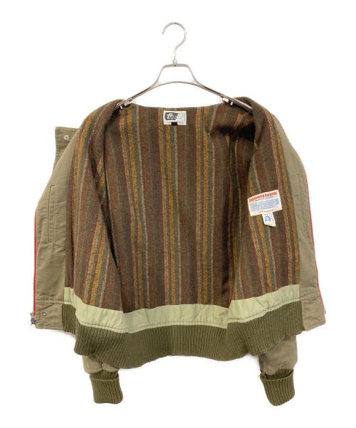 Engineered Garments（エンジニアド ガーメンツ）Engineered Garments (エンジニアド ガーメンツ) ジップアップブルゾン カーキ サイズ:SIZE Sの古着・服飾アイテム
