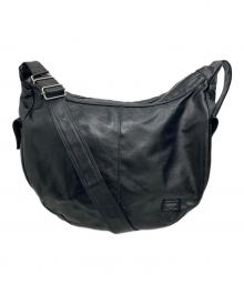 PORTER（ポーター）の古着「FREE STYLE  SHOULDER BAG/フリー・スタイル・ショルダー・バッグ」｜ブラック