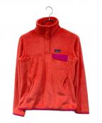 Patagoniaパタゴニア）の古着「フリースプルオーバー」｜オレンジ