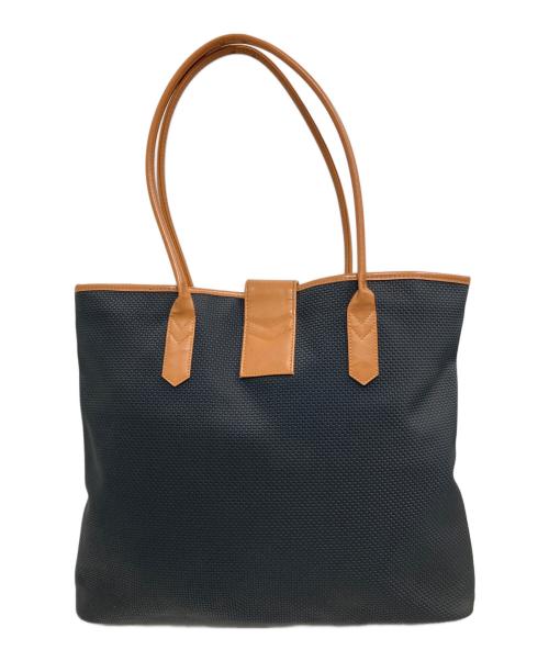 Yves Saint Laurent（イヴサンローラン）Yves Saint Laurent (イヴサンローラン) トートバッグ ブラック×ブラウンの古着・服飾アイテム