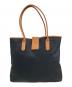 Yves Saint Laurent (イヴサンローラン) トートバッグ ブラック×ブラウン：10000円