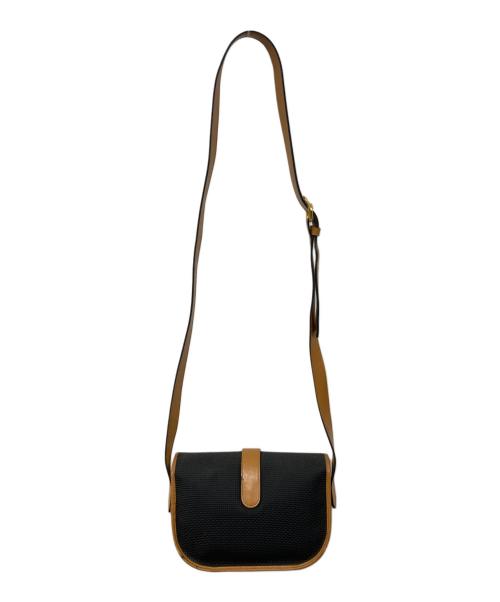 Yves Saint Laurent（イヴサンローラン）Yves Saint Laurent (イヴサンローラン) ショルダーバッグ ブラック×ブラウンの古着・服飾アイテム