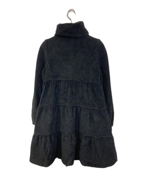 BURBERRY BLUE LABEL（バーバリー ブルー レーベル）BURBERRY BLUE LABEL (バーバリー ブルー レーベル) ウールコート ブラック サイズ:SIZE 36の古着・服飾アイテム