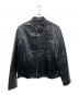 Schott（ショット）の古着「654 シングルライダースジャケット」｜ブラック